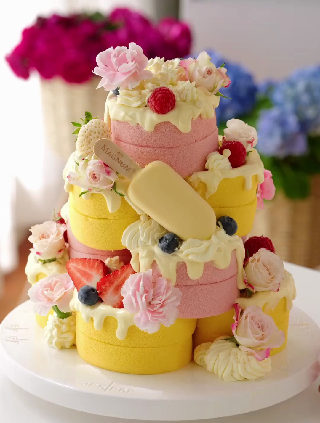 梦龙和瑞士卷的这个组合简直美翻了