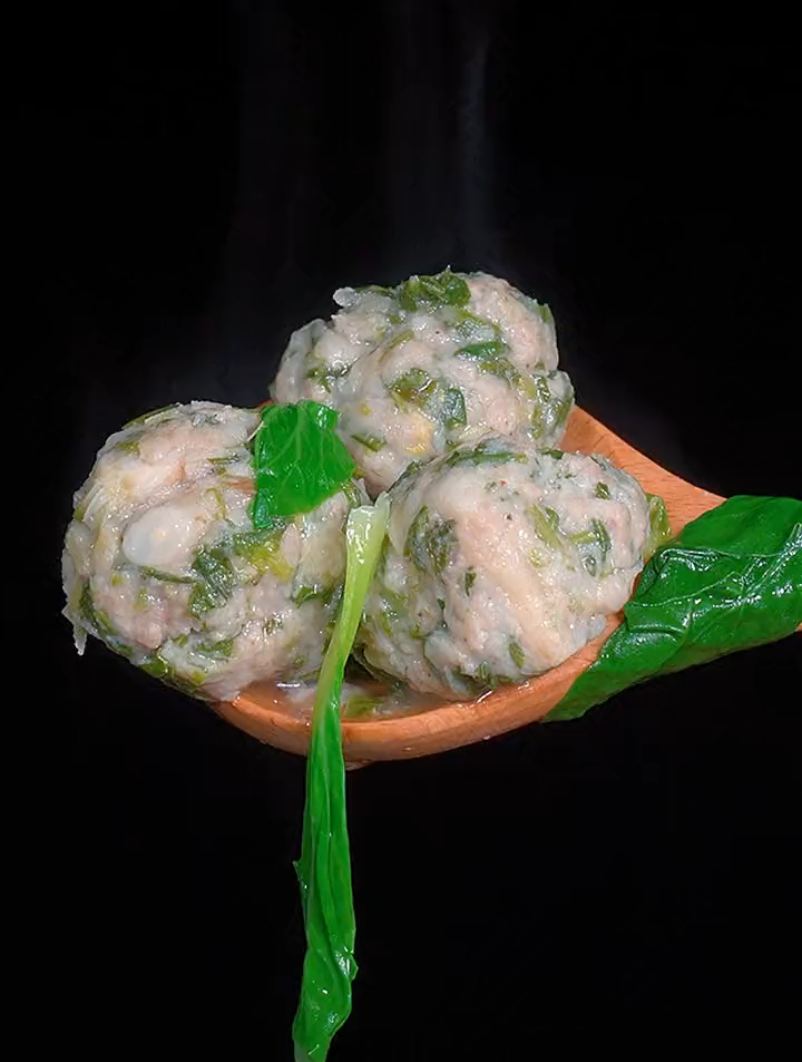 教你做好吃的芥菜丸子