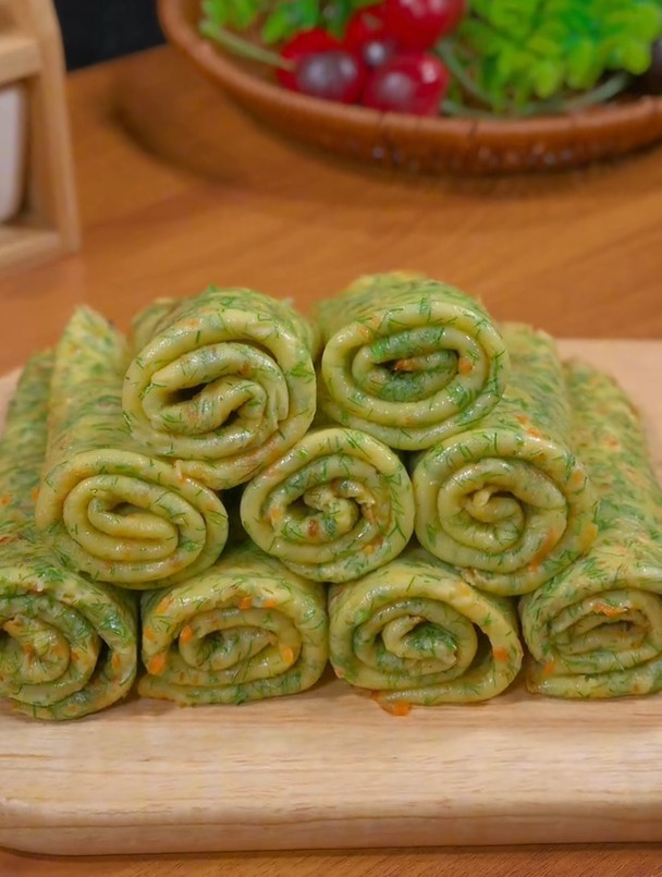 教你做茴香鸡蛋饼