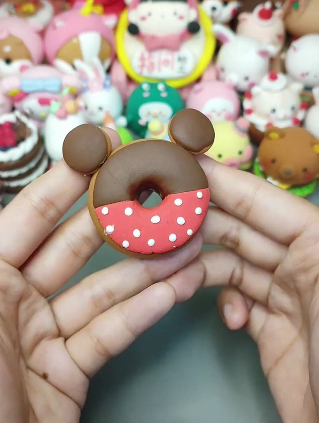 在家捏起来 米奇甜甜圈