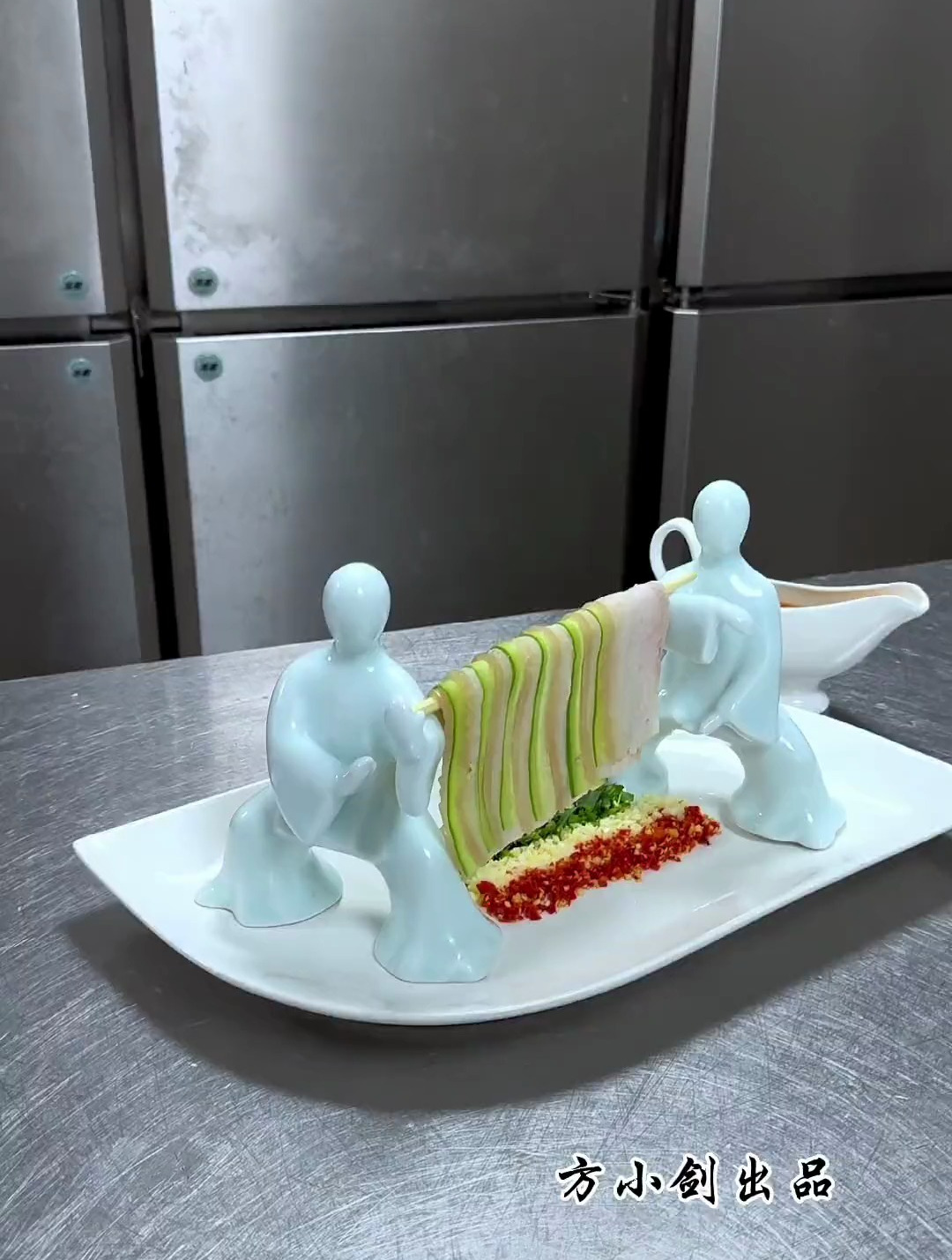 会功夫粉蒜泥白肉你吃过吗?摆盘技巧 蒜泥白肉 用心做菜