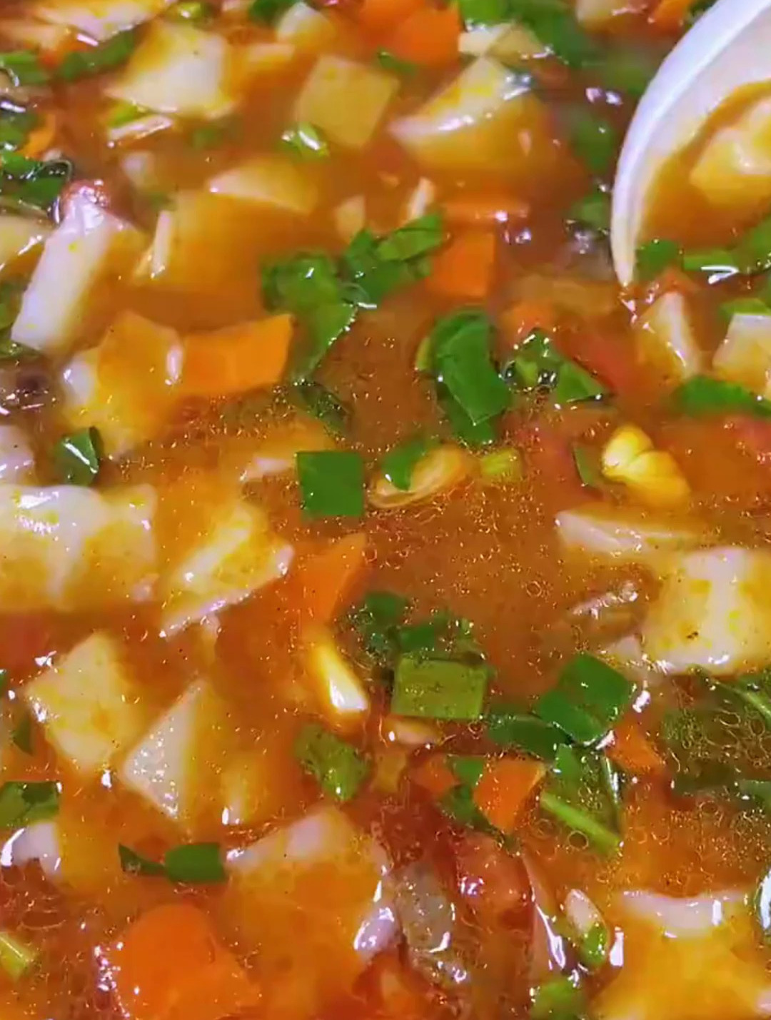 新疆美食,揪片子汤饭你喜欢吃吗?