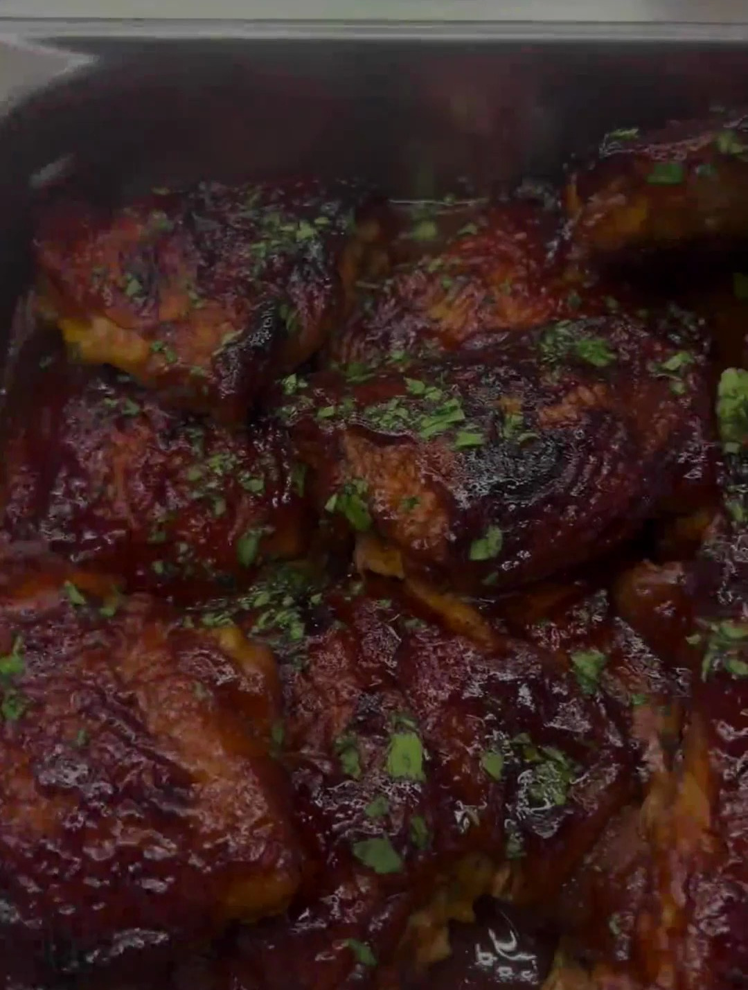 BBQ烤鸡好好吃!美国 大学食堂 留学 美食