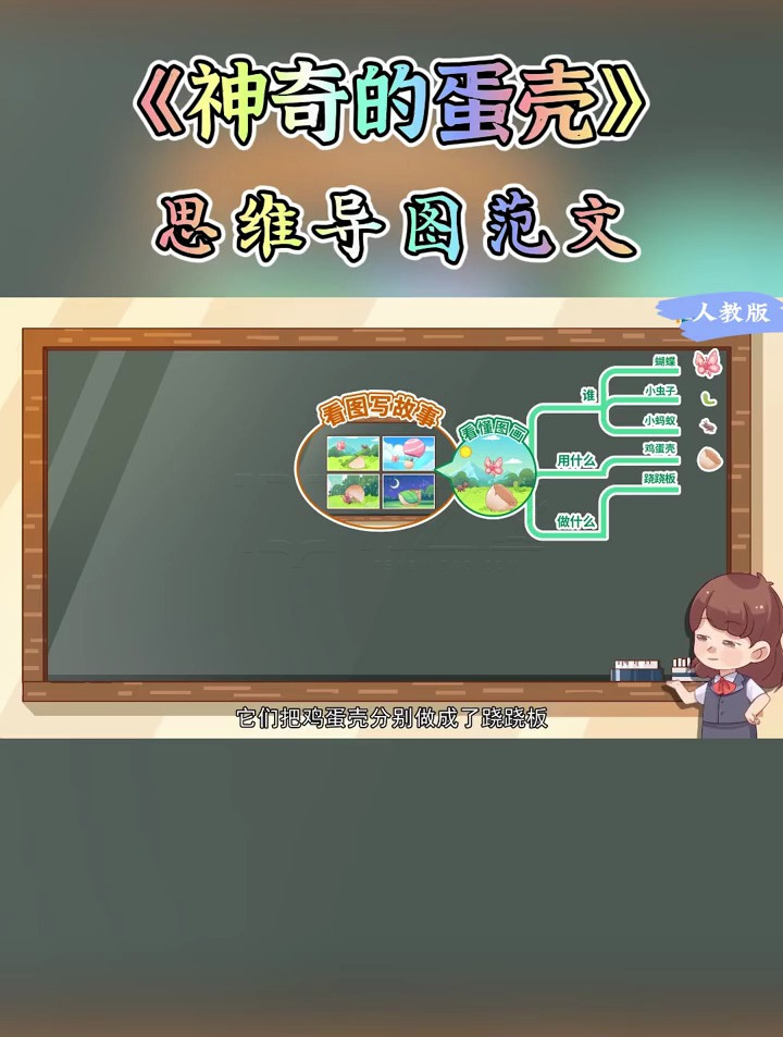 二年级语文下册第四单元口语交际看图写话《神奇的鸡蛋壳》