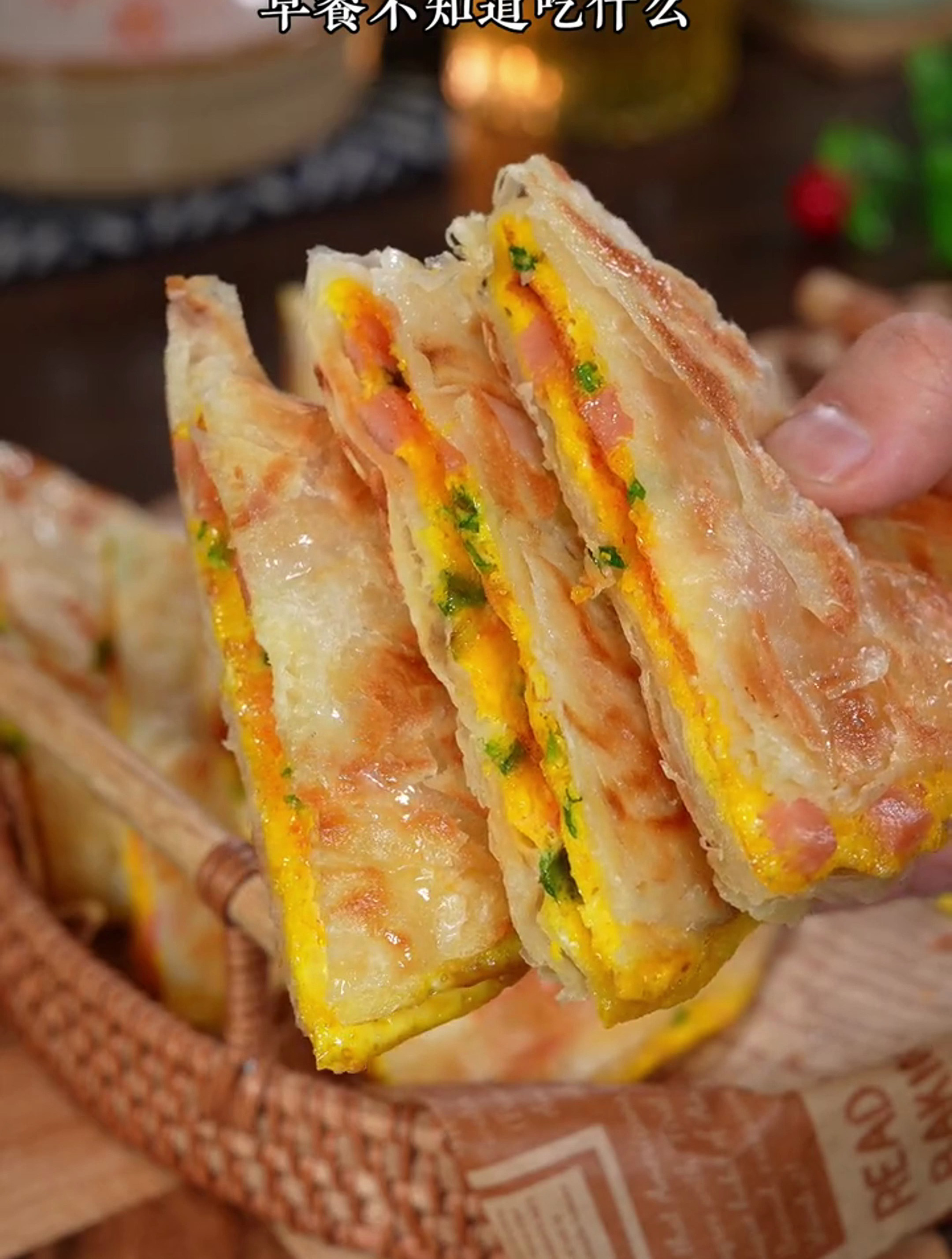 鸡蛋手抓饼的简单做法