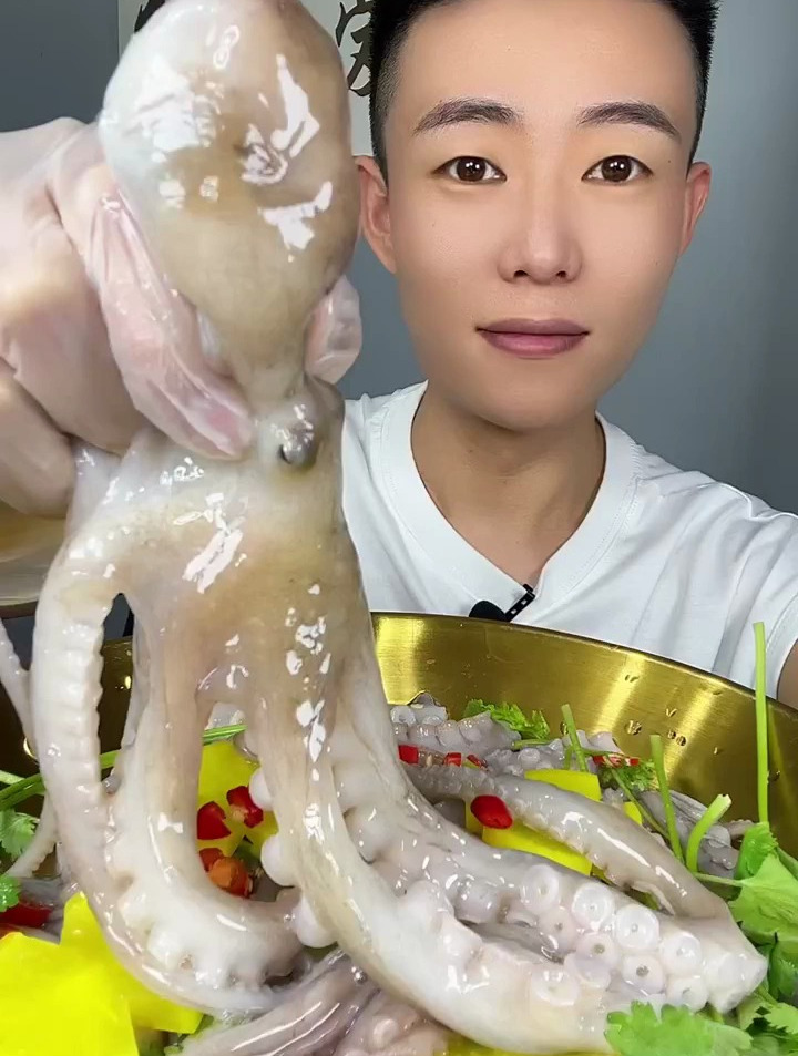 八爪鱼刺身,你吃过吗