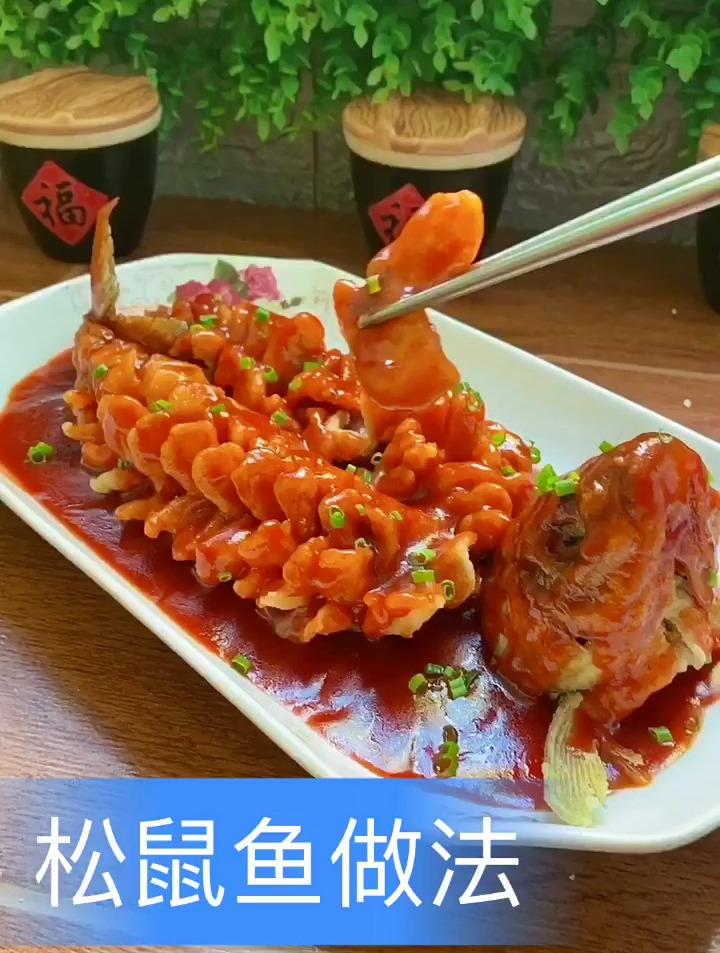 “松鼠鱼”简单易学保证您能学的会,做的不好仅供参考