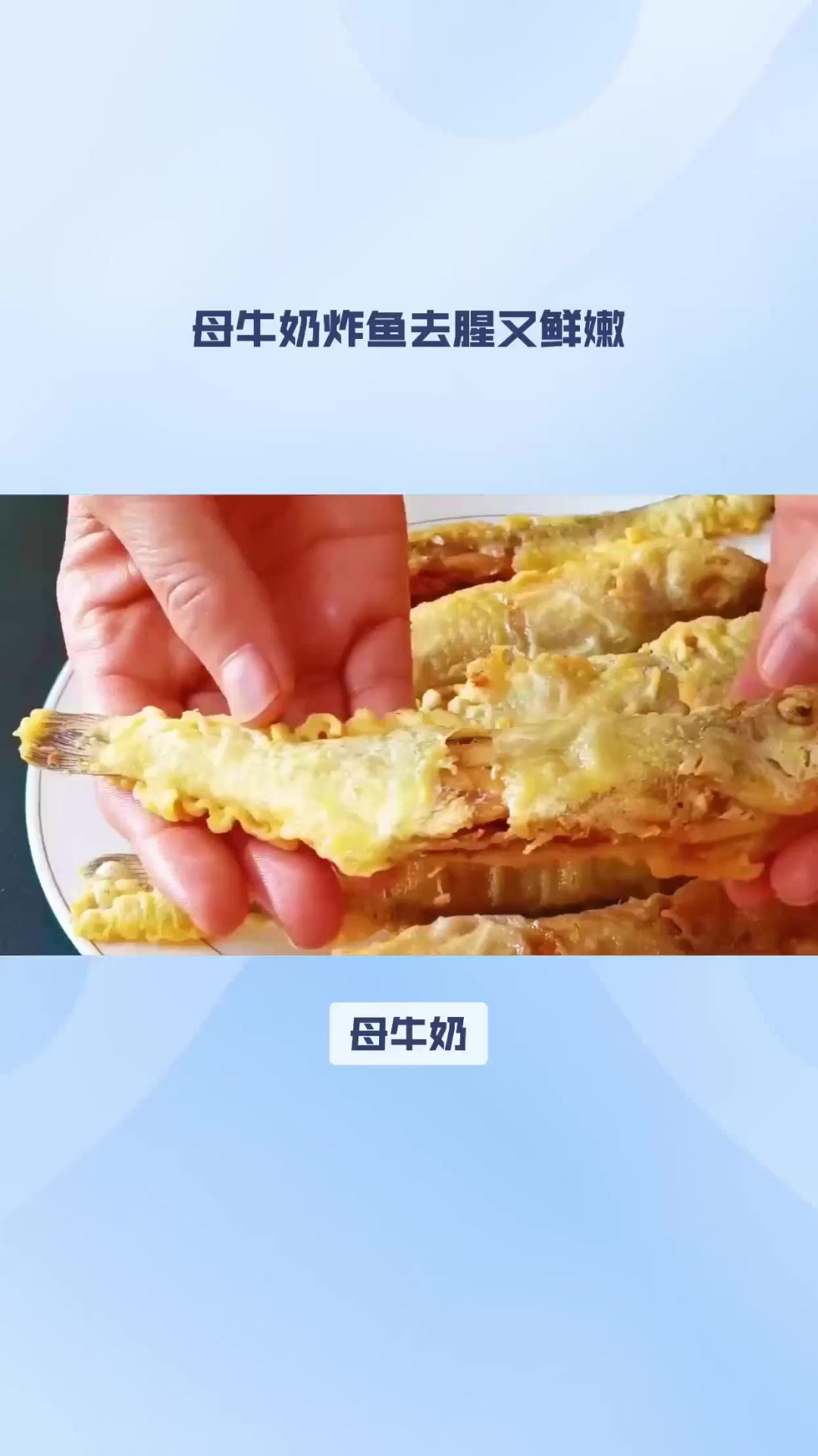 母牛奶?能炸鱼?还好吃?