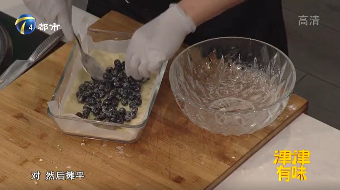 酸酸甜甜的蓝莓蛋糕,口感酥脆,不试试你会后悔的!