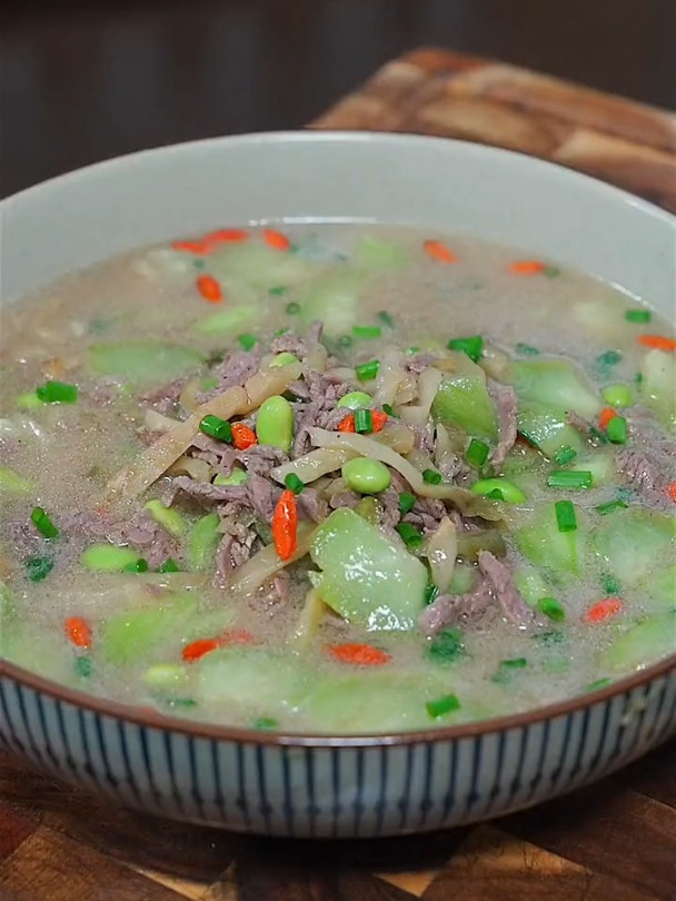 夏天就要多喝榨菜肉丝汤