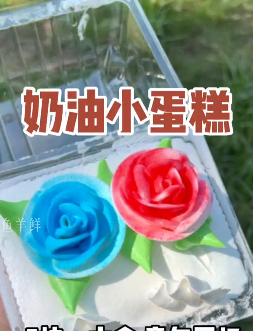 童年回忆奶油小蛋糕!小时候的回忆呀～