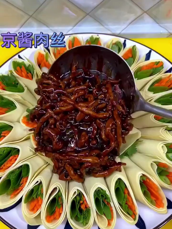 京酱肉丝的做法