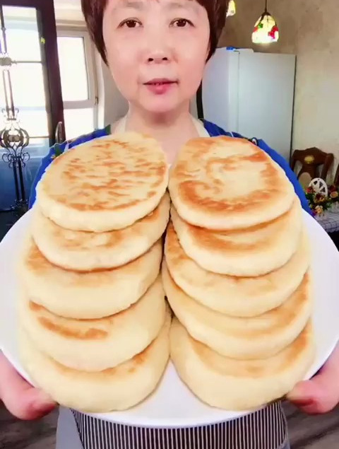好吃的酥皮火烧