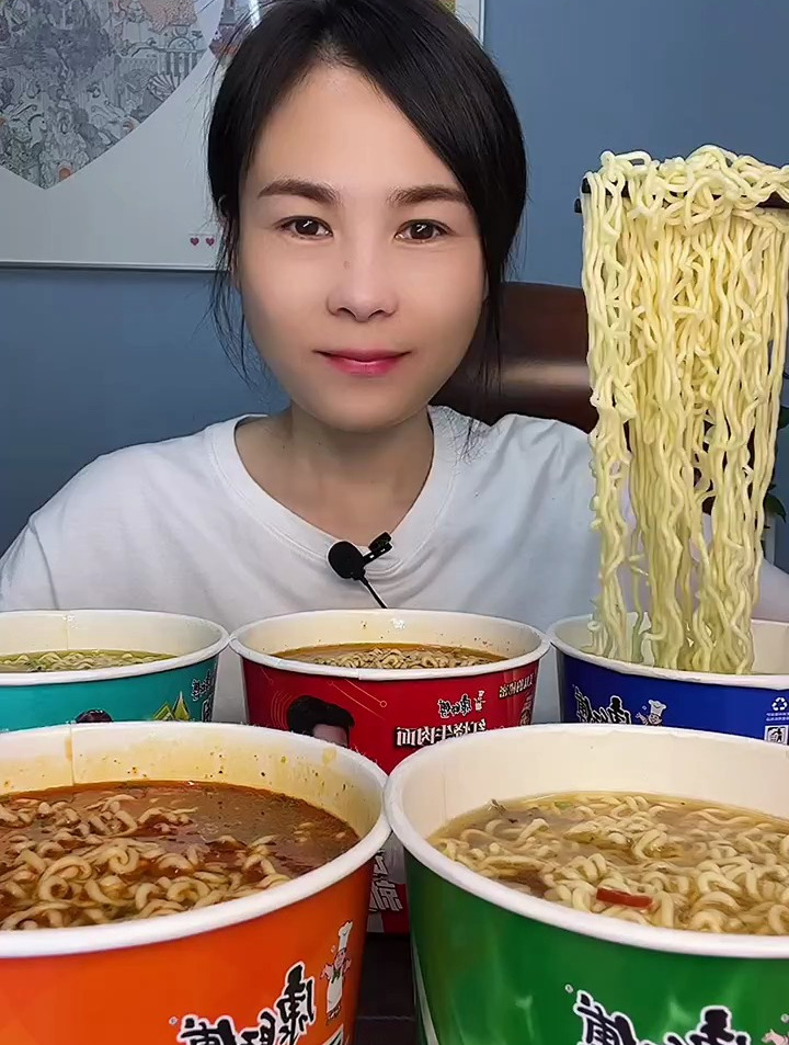 百吃不厌的方便面,今天吃了5个口味的