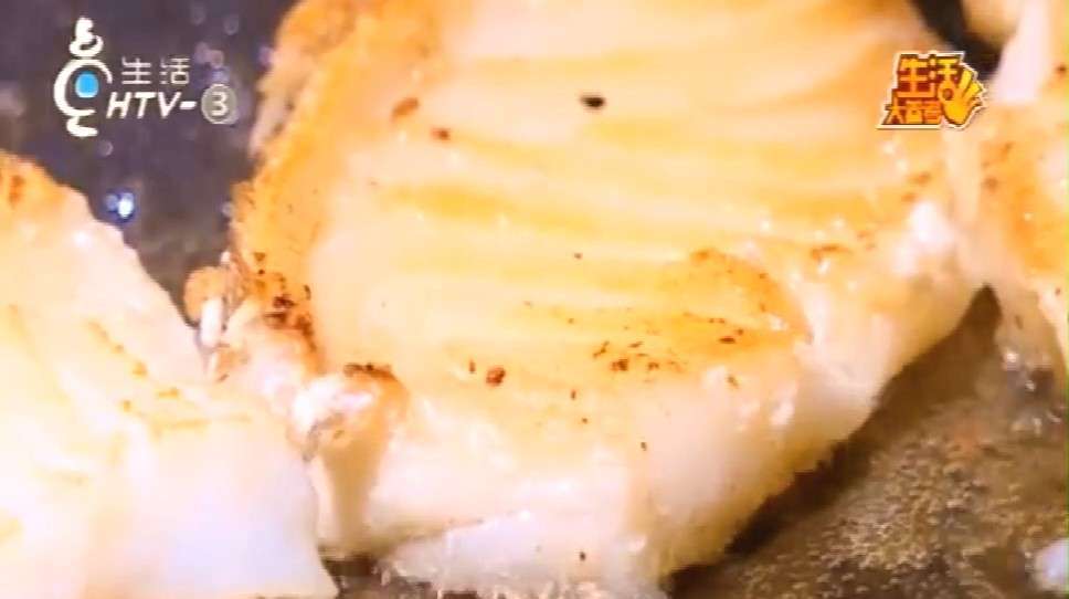 细嫩鲜美的香煎银鳕鱼外焦里嫩不油腻,没有刺适合老人和孩子1