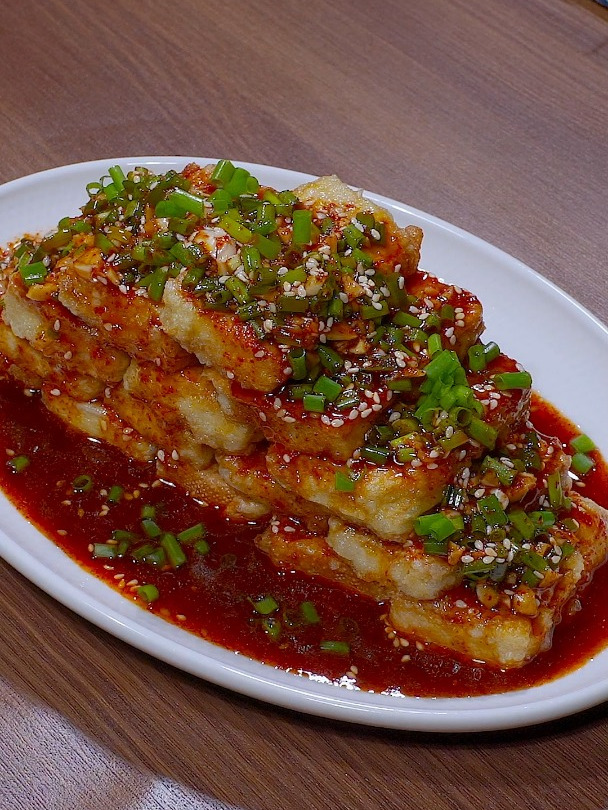 家庭版香煎豆腐做法