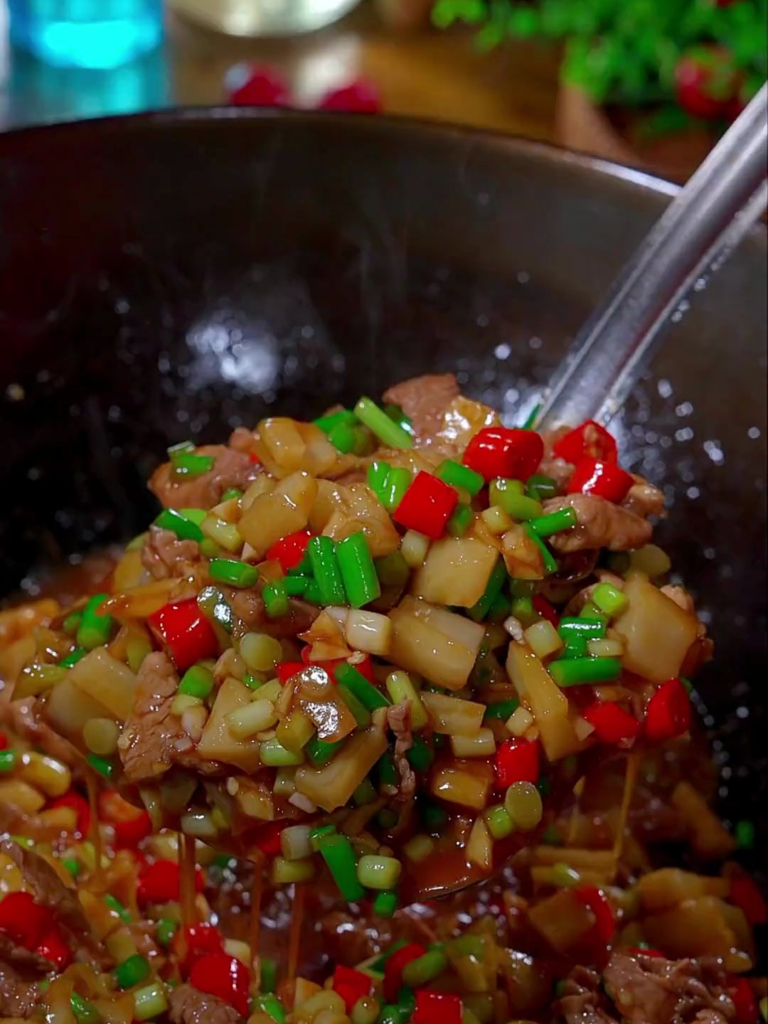 好吃又下饭的莲藕炒肉