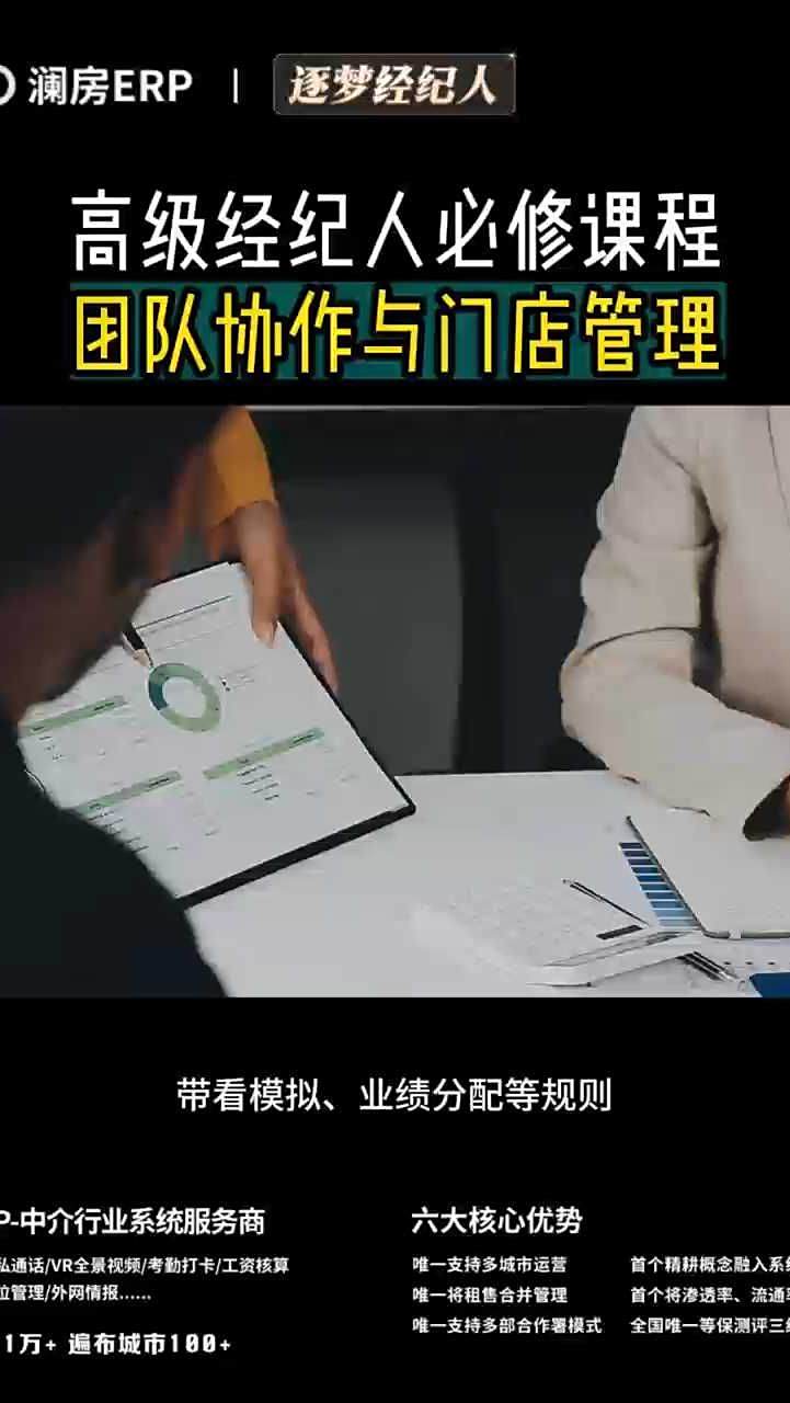 高级经纪人必修课程,团队协作与门店管理