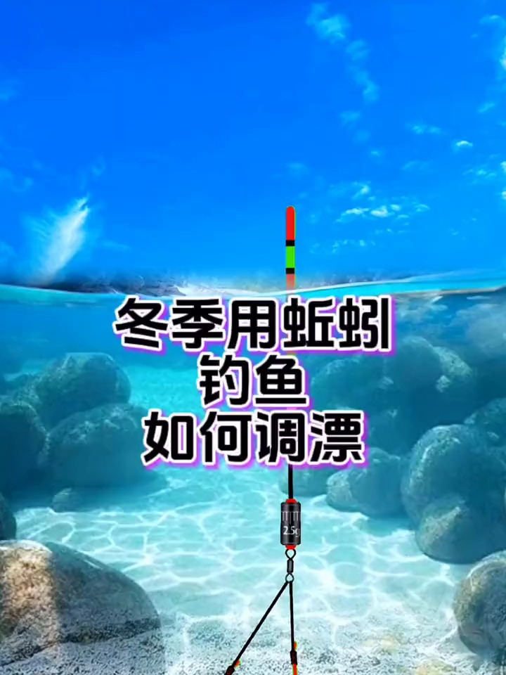 钓鱼技巧,调漂技巧,蚯蚓挂钩方法