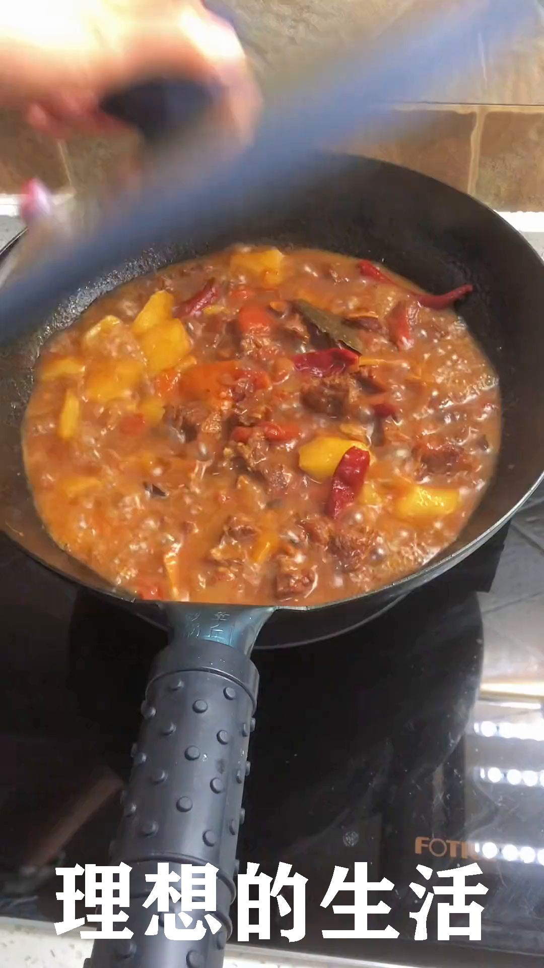 土豆牛肉盖饭 有进步了