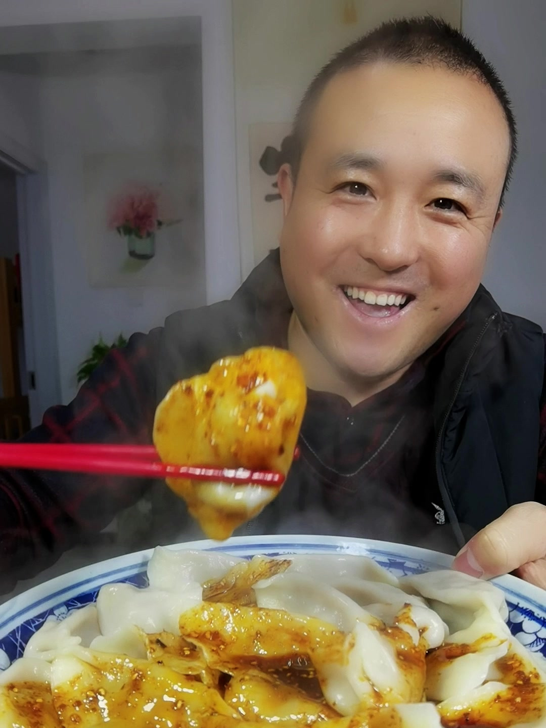 简单家乡味这样的饺子你想吃吗?好吃不过饺子看着就流口水太香了