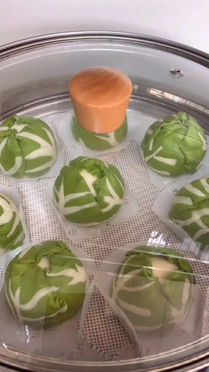 圆白菜包子教程来啦!好看又好吃,这样做孩子也能多吃两个