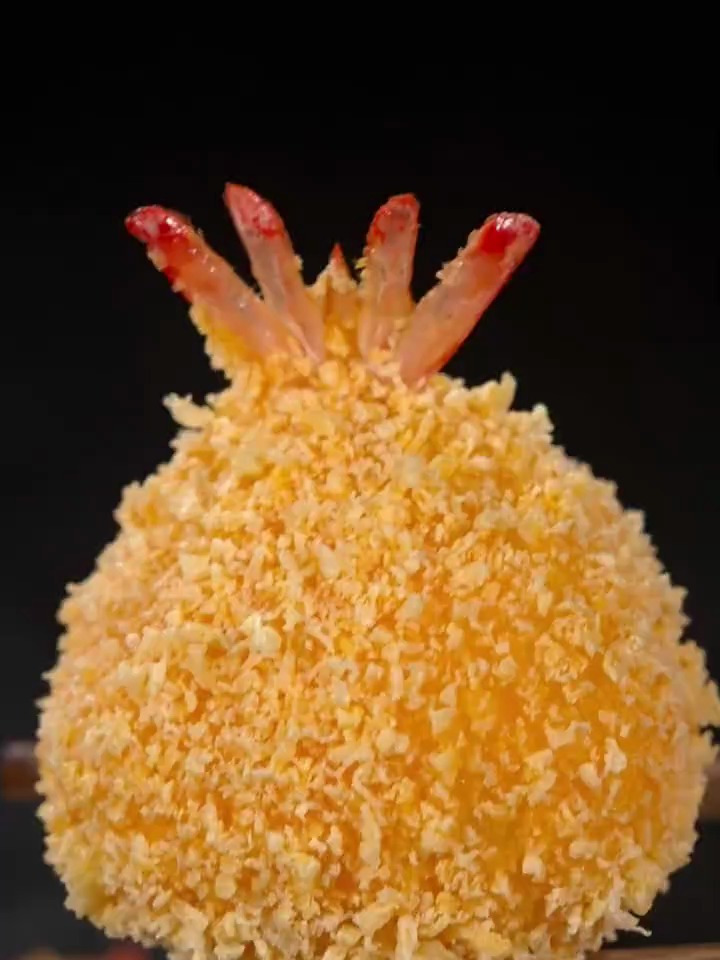美味解馋的土豆虾球