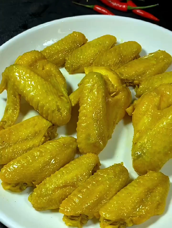 盐焗鸡翅!盐焗鸡