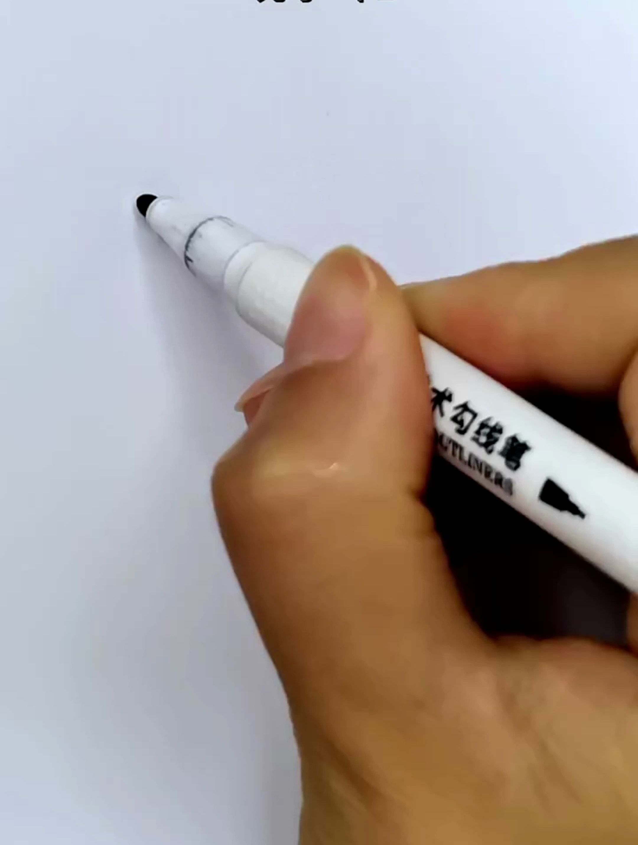 大白鹅简笔画来啦