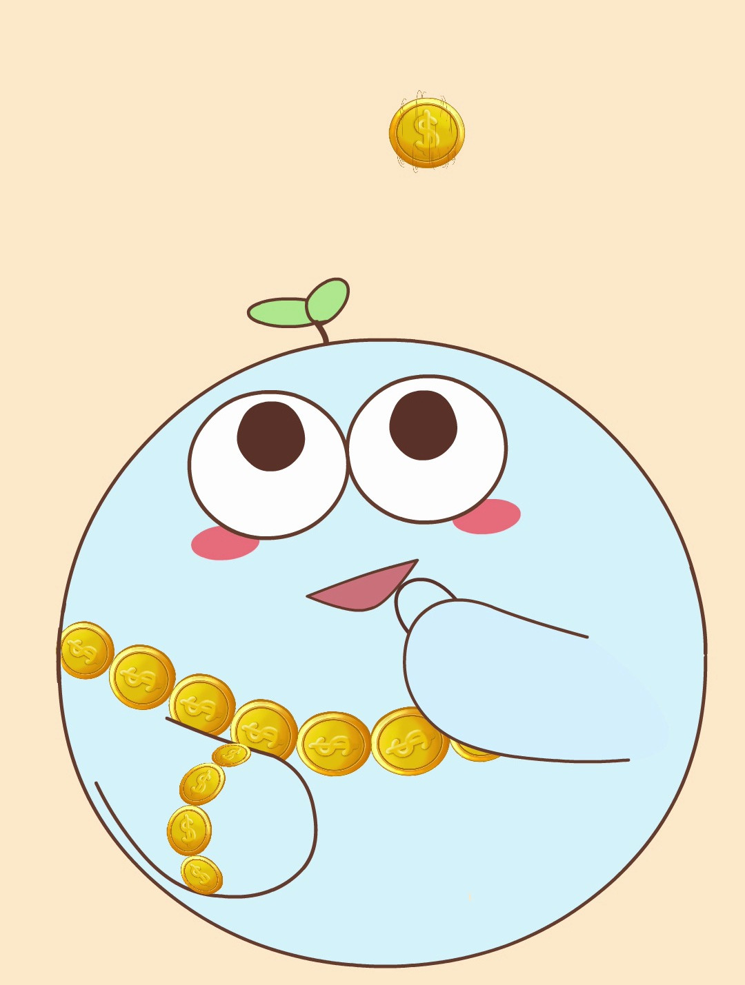 你小时候会把这个糖果串起来吗?零食 金币巧克力童年记忆小零食