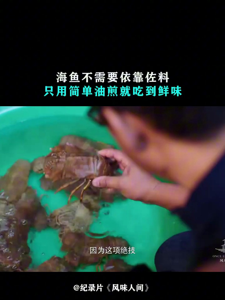 风味人间:海鱼不需要依靠佐料,只用简单油煎就吃到鲜味