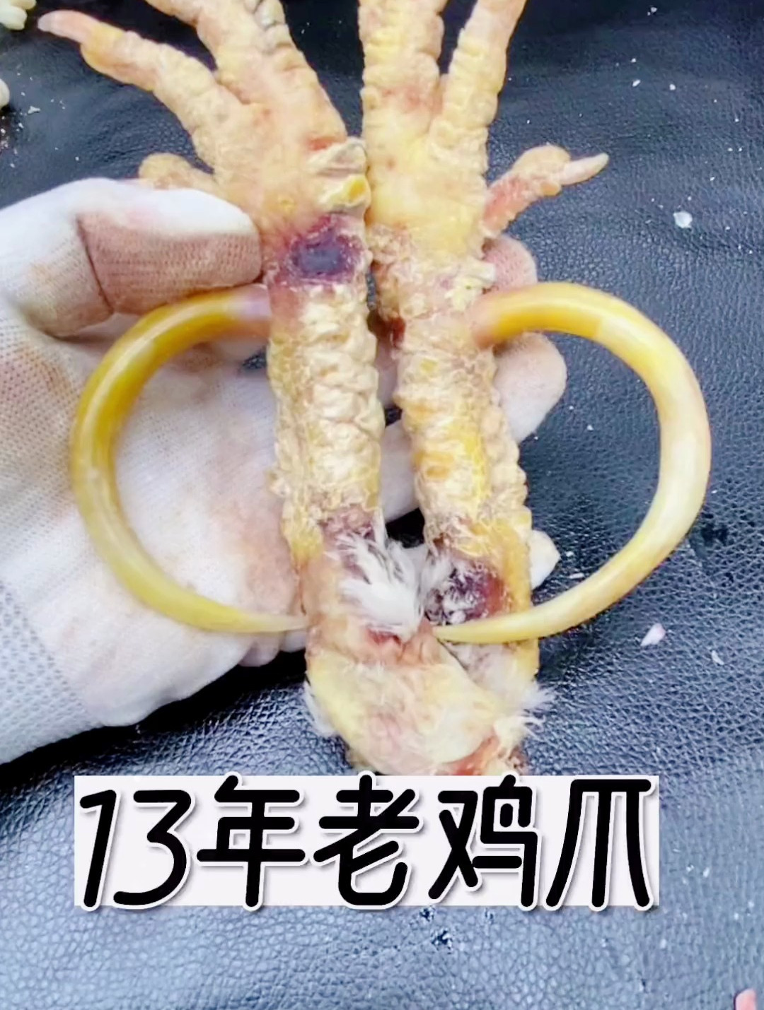 文玩鸡蹬子,这对大爪子真的难得