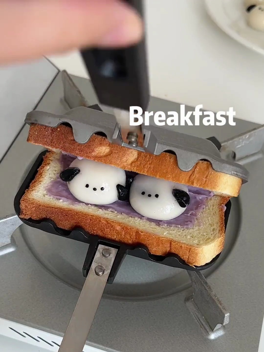 超可爱的早餐三明治 简单美味又快手