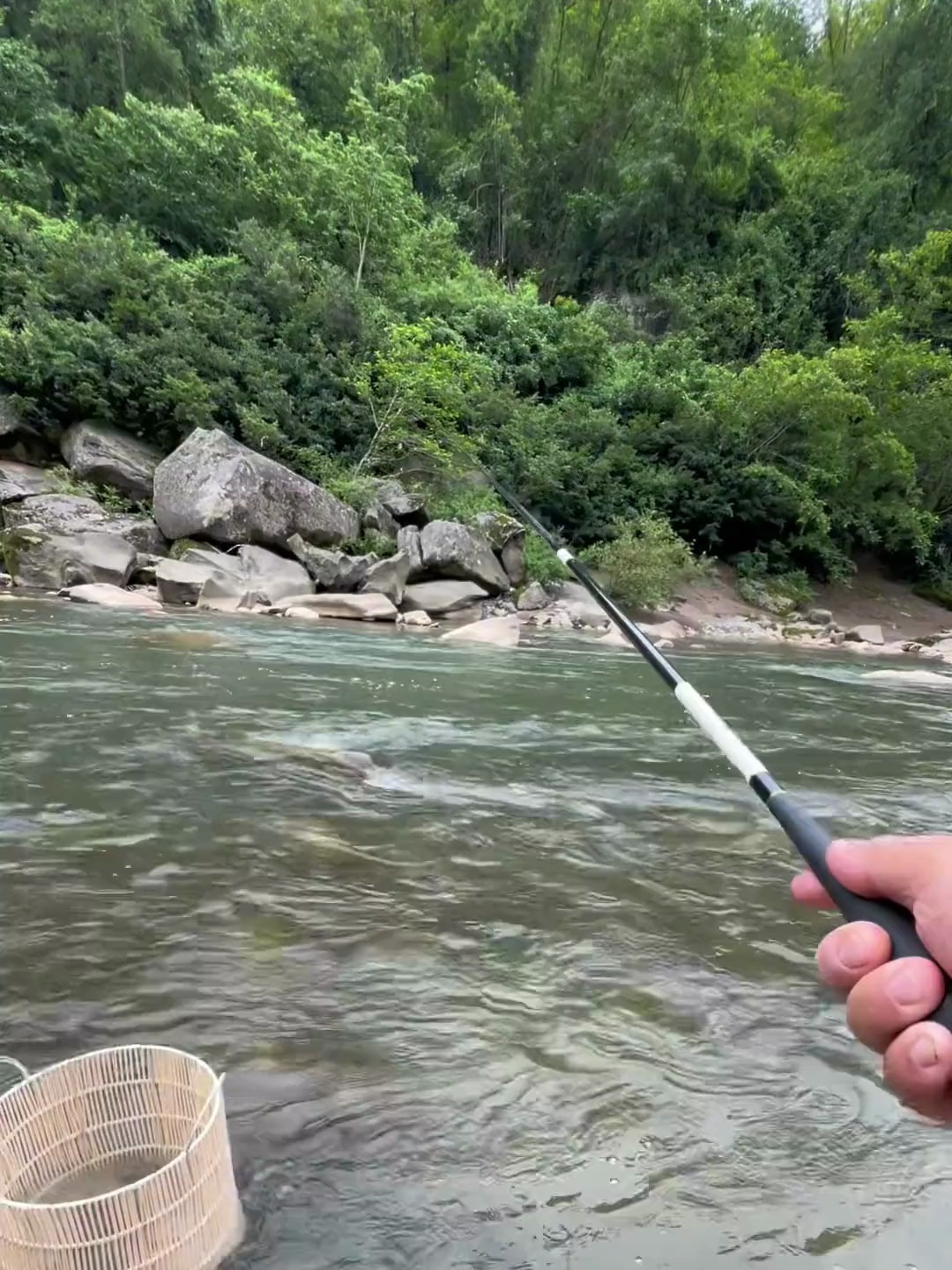 这个地方,溪石斑鱼拉到手软!