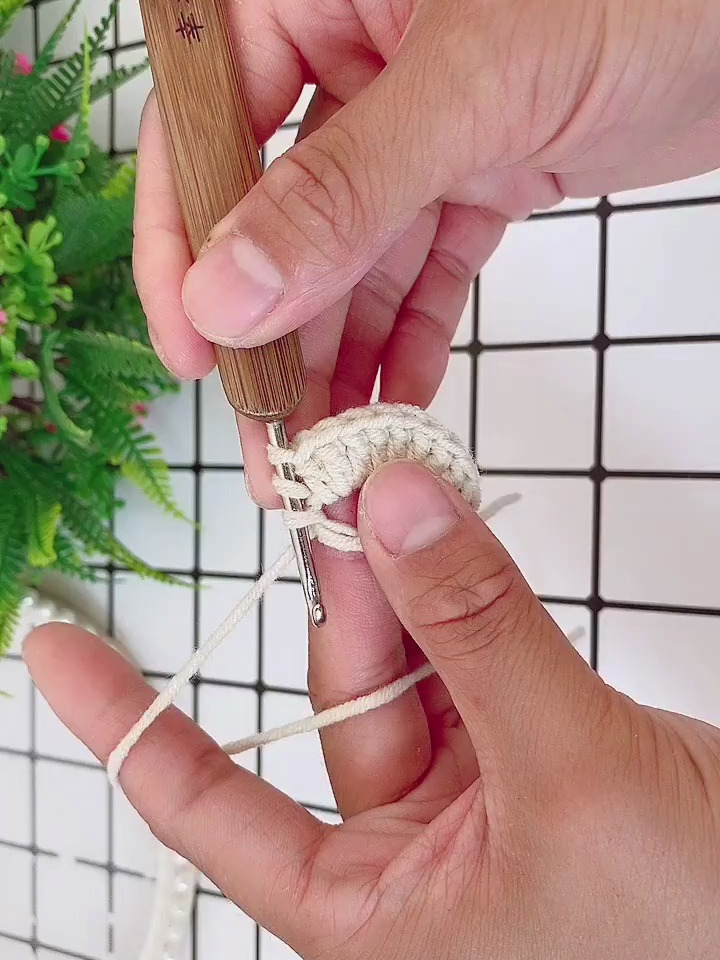 彩钩织菜篮子包包教程