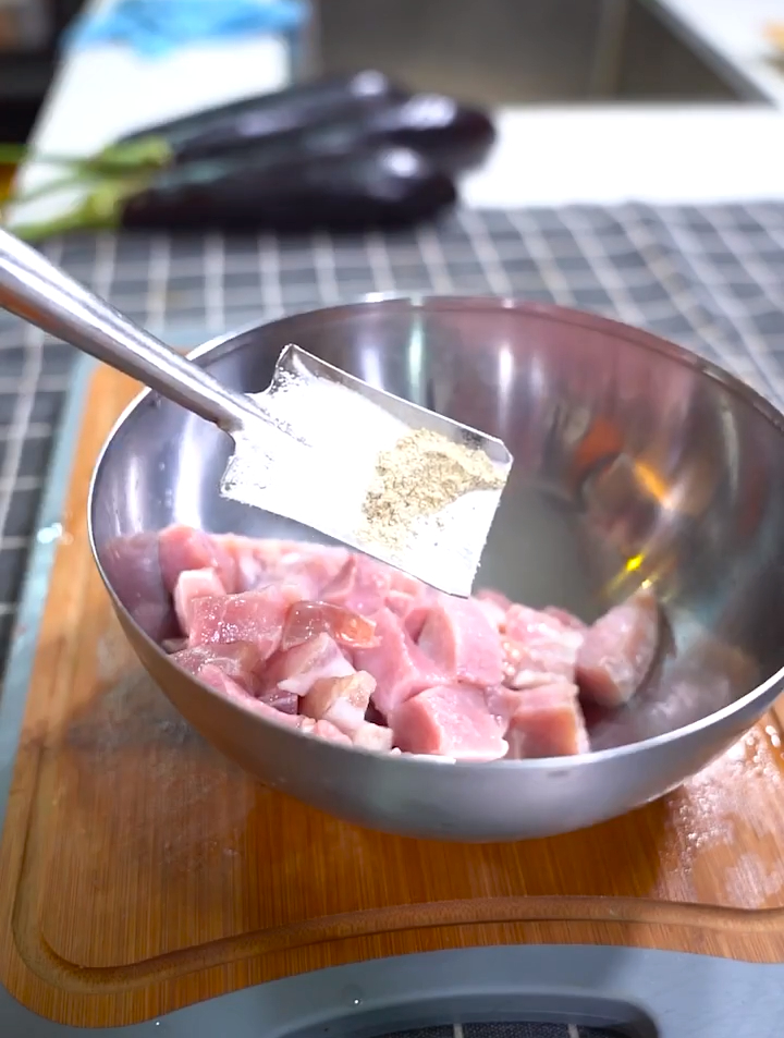 肉段烧茄子,学会了吗