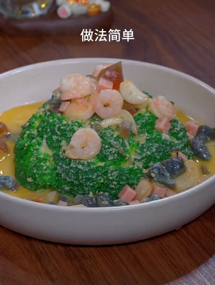 上汤西蓝花,学会上汤制作,任意搭配,简单美味又高档