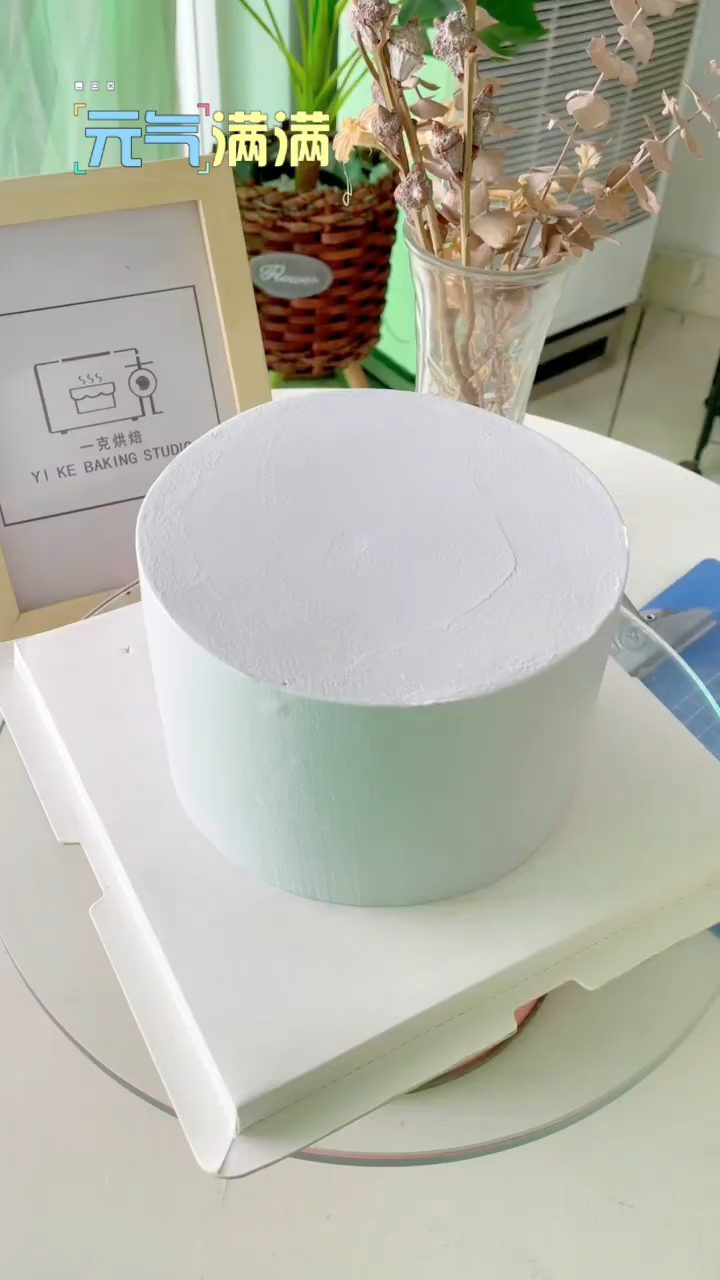 Q版冰雪奇缘复古蛋糕制作过程