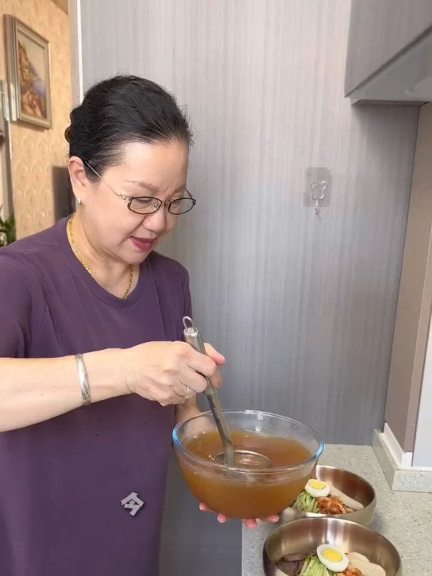 孙女士做的牛肉冷面真的巨巨巨巨香!清爽冰凉!酸酸甜甜!