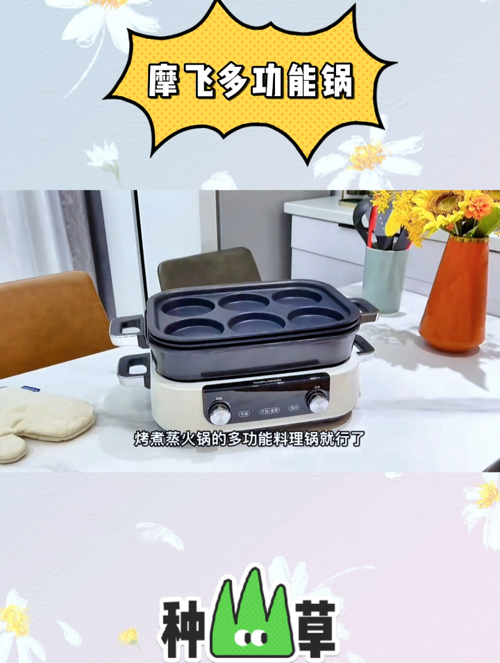 一锅多用,不会闲置的高颜值厨房好物,摩飞二代多功能锅