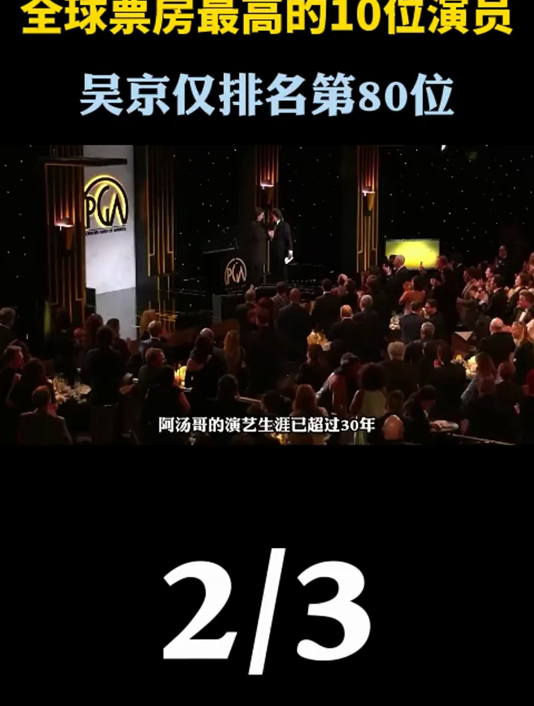 全球票房最高的10位演员排行榜,第2集!