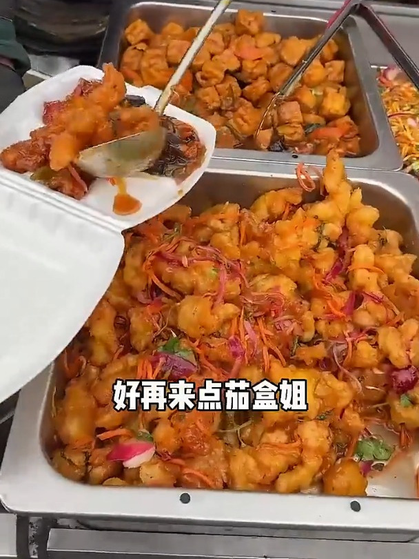 吃不吃东北盒饭,12元一份肉菜随便选!