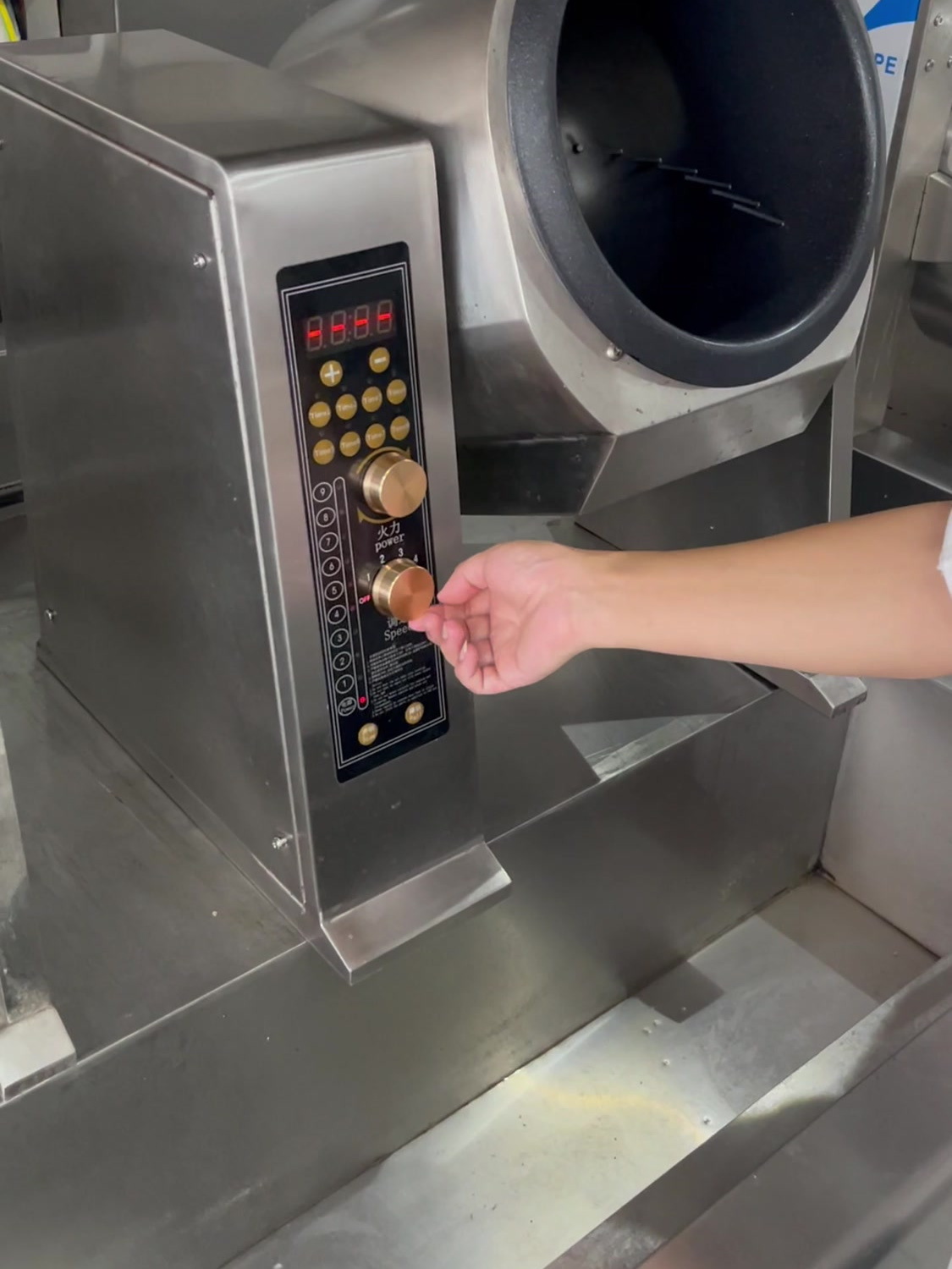 全自动炒菜机,乐创炒菜机使用教程