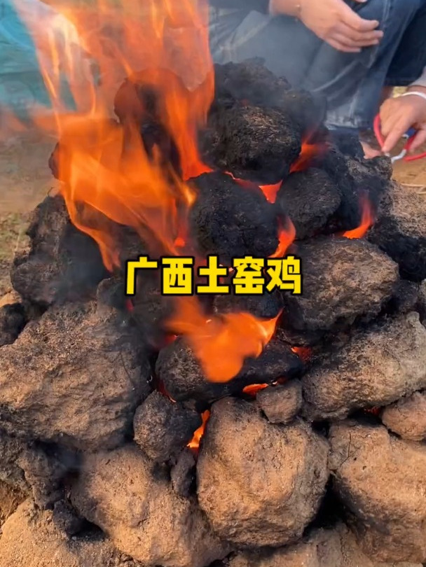 广西人的农村生活,今天做土窑鸡
