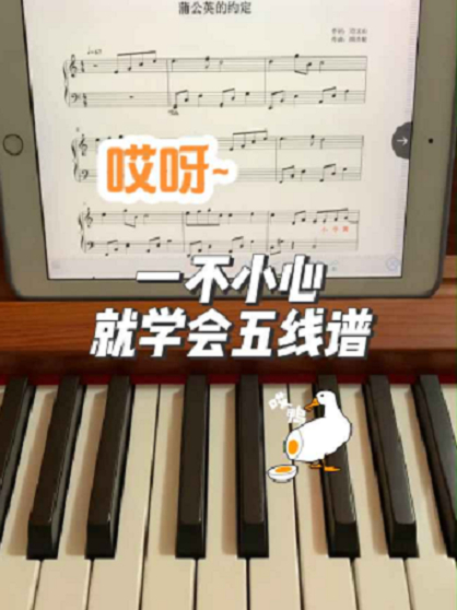 「钢琴入门」五线谱原来可以这么简单
