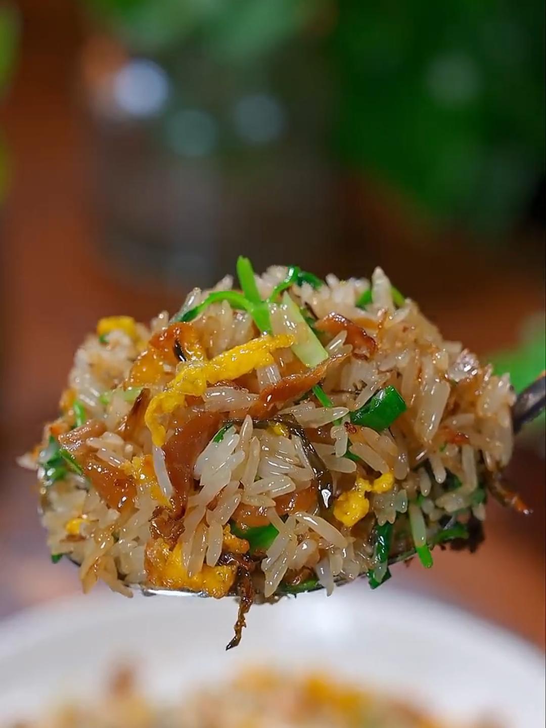 以后你要是想吃蛋炒饭,就和我这样做