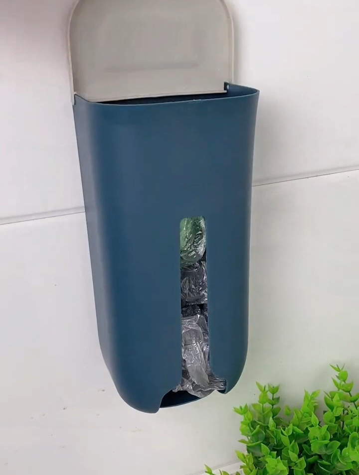 买菜的塑料袋太多,扔了又浪费,用这个垃圾袋收纳盒