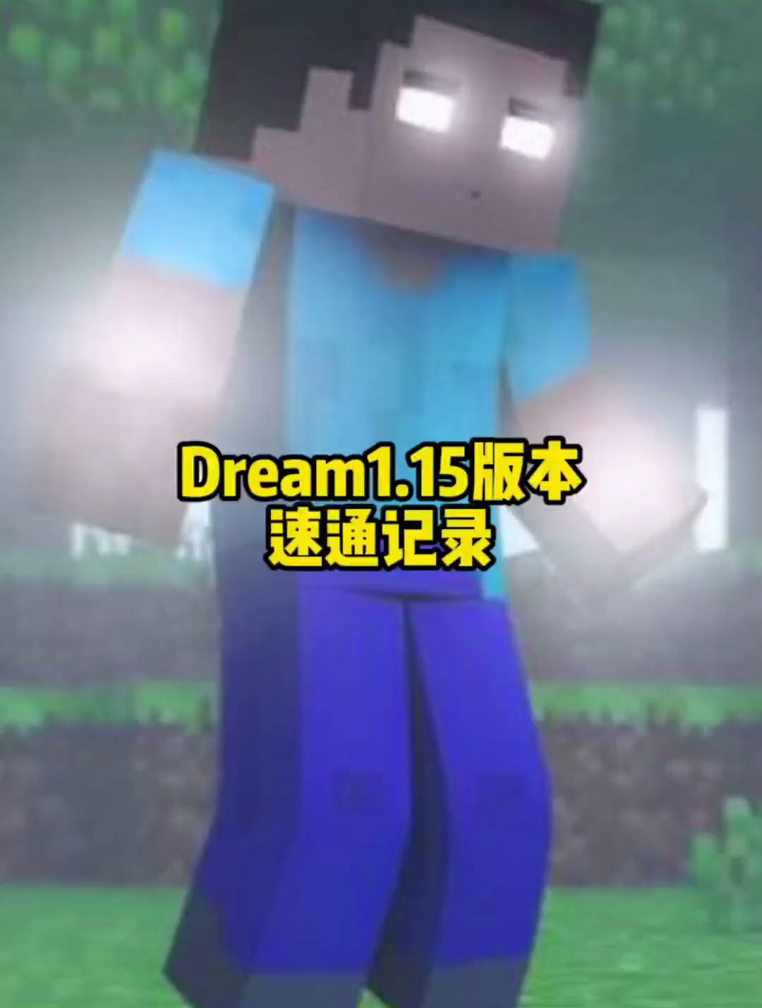 摸摸鱼我的世界dream dream1.15版本速通记录
