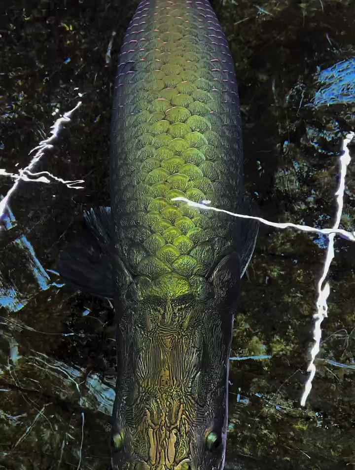 巨骨舌鱼感觉像大师