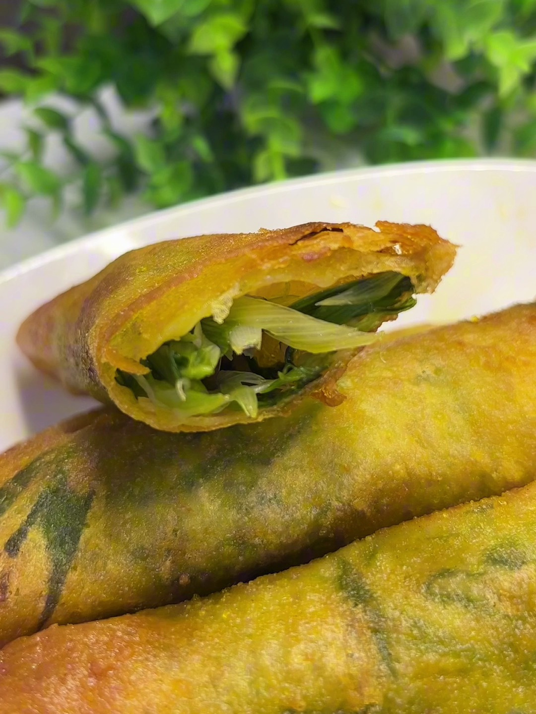 第一次见春卷包这个馅儿的做法,吃不腻